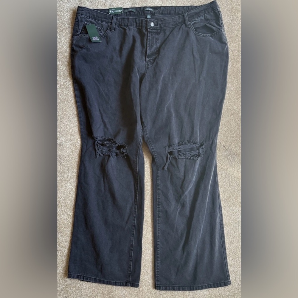 Wild Fable Women’s Black Low Rise Bootcut Jeans Size 24